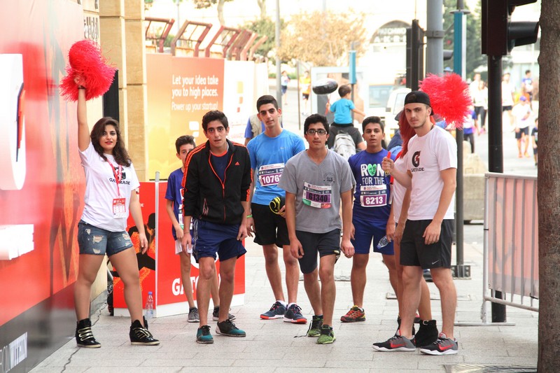 Gatorade at Beirut Marathon 2016